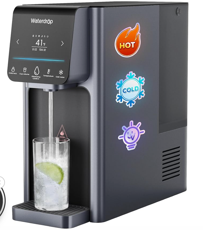 Waterdrop Reverse Osmosis Hot Cold Water Dispenser, A1