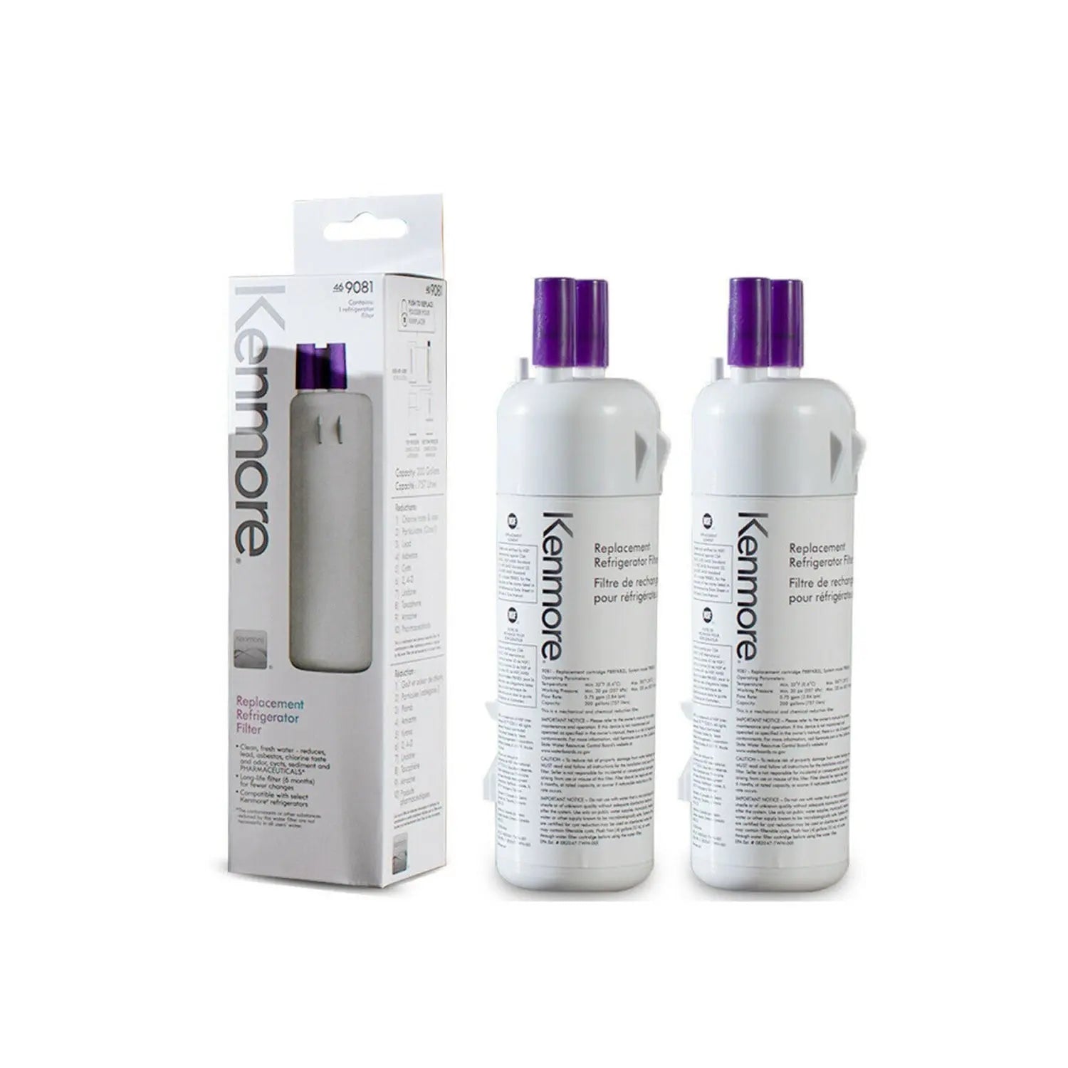 Kеnmore 9081 refrigerator Water Filter 1 Pack Kenmore
