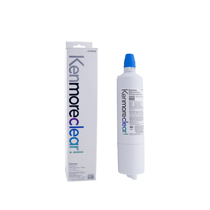 Kenmore clear 9990 Replacement Refrigerator Water Filter, White Kenmore